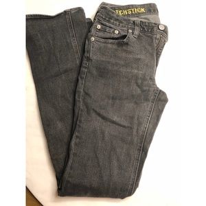 J. Crew Matchstick Jeans Black size 28